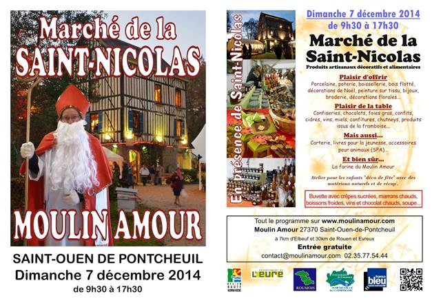 Marché de Noël et de la Saint Nicolas en Normandie près de Rouen